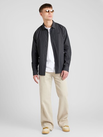 CAMP DAVID Regular Fit Hemd in Grau