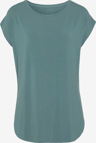 LASCANA Shirt in Blau