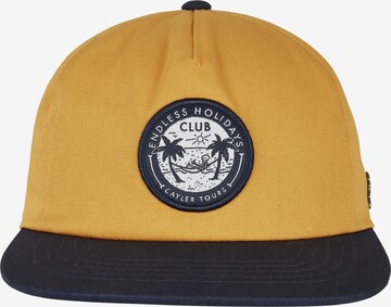 Cayler & Sons Cap 'Holidays Strong Deconstructed' in Orange