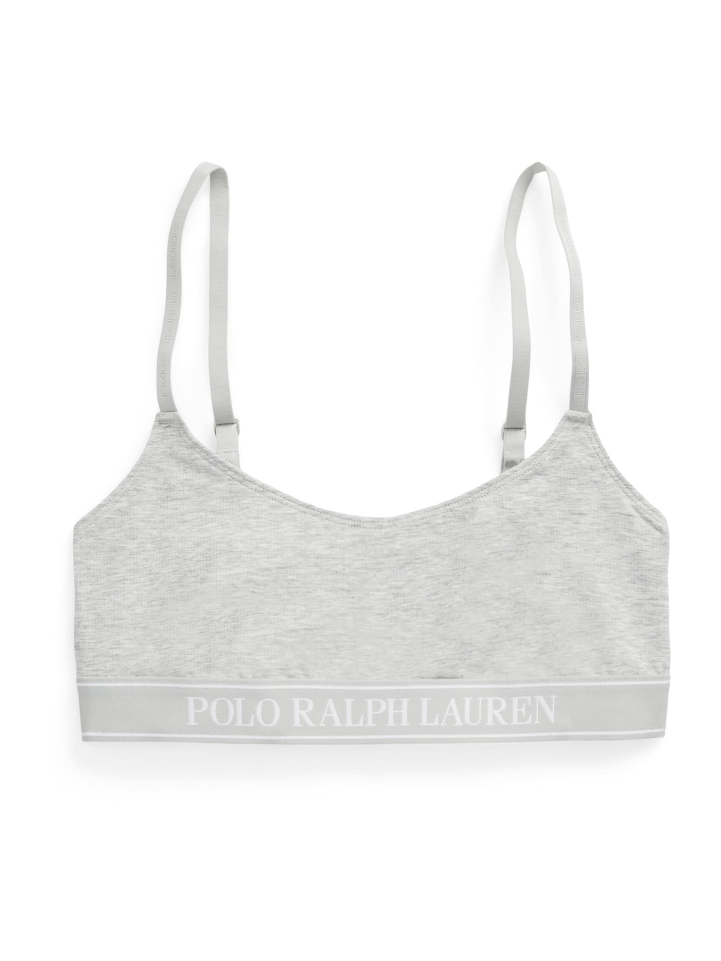 Polo Ralph Lauren - Bustier Sujetador ' SCOOP BRALETTE ' en blanco: frente