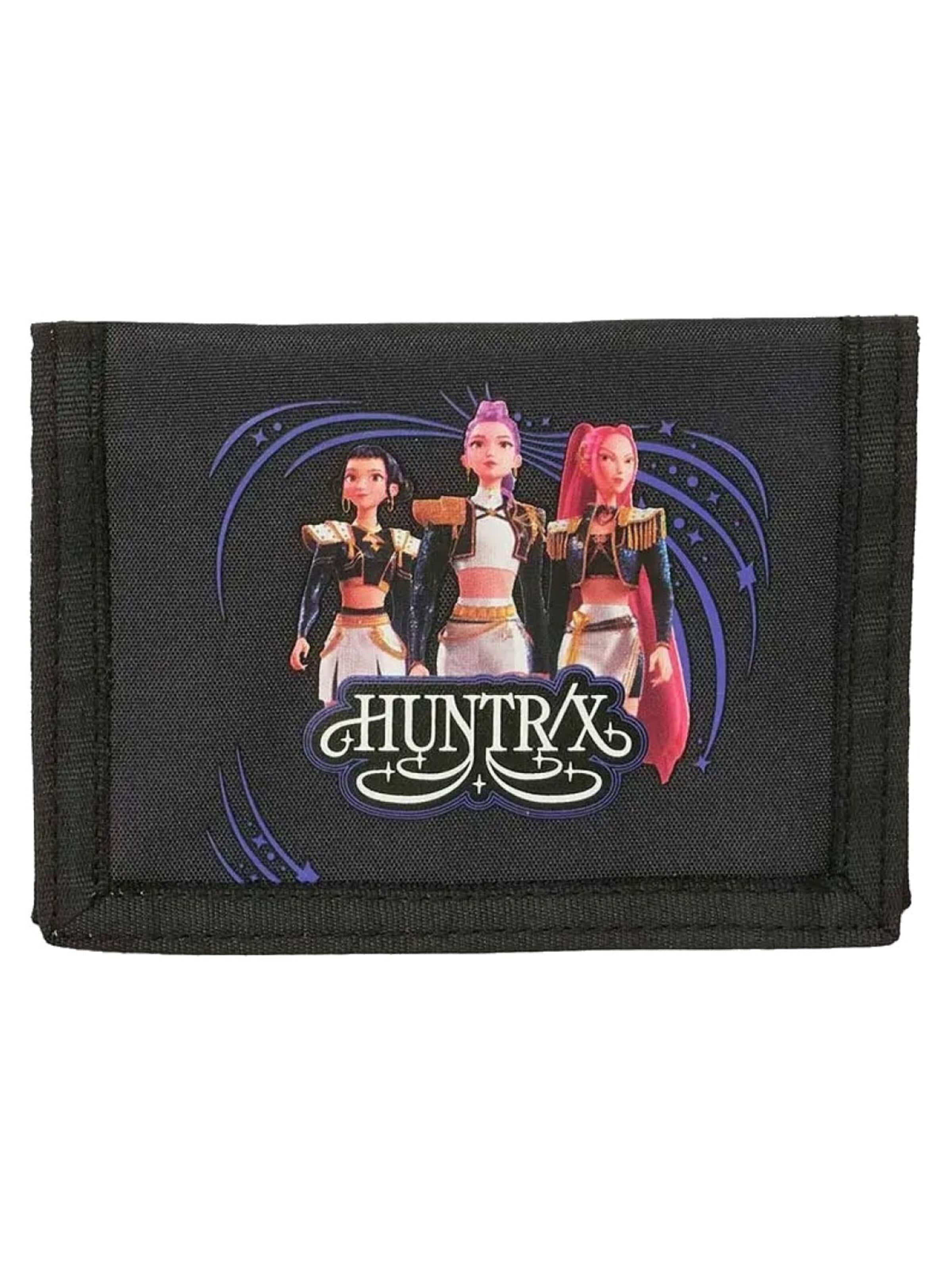 Kpop Demon Hunters Wallet in Black: front