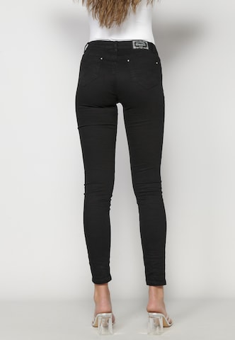 KOROSHI Regular Jeans in Schwarz