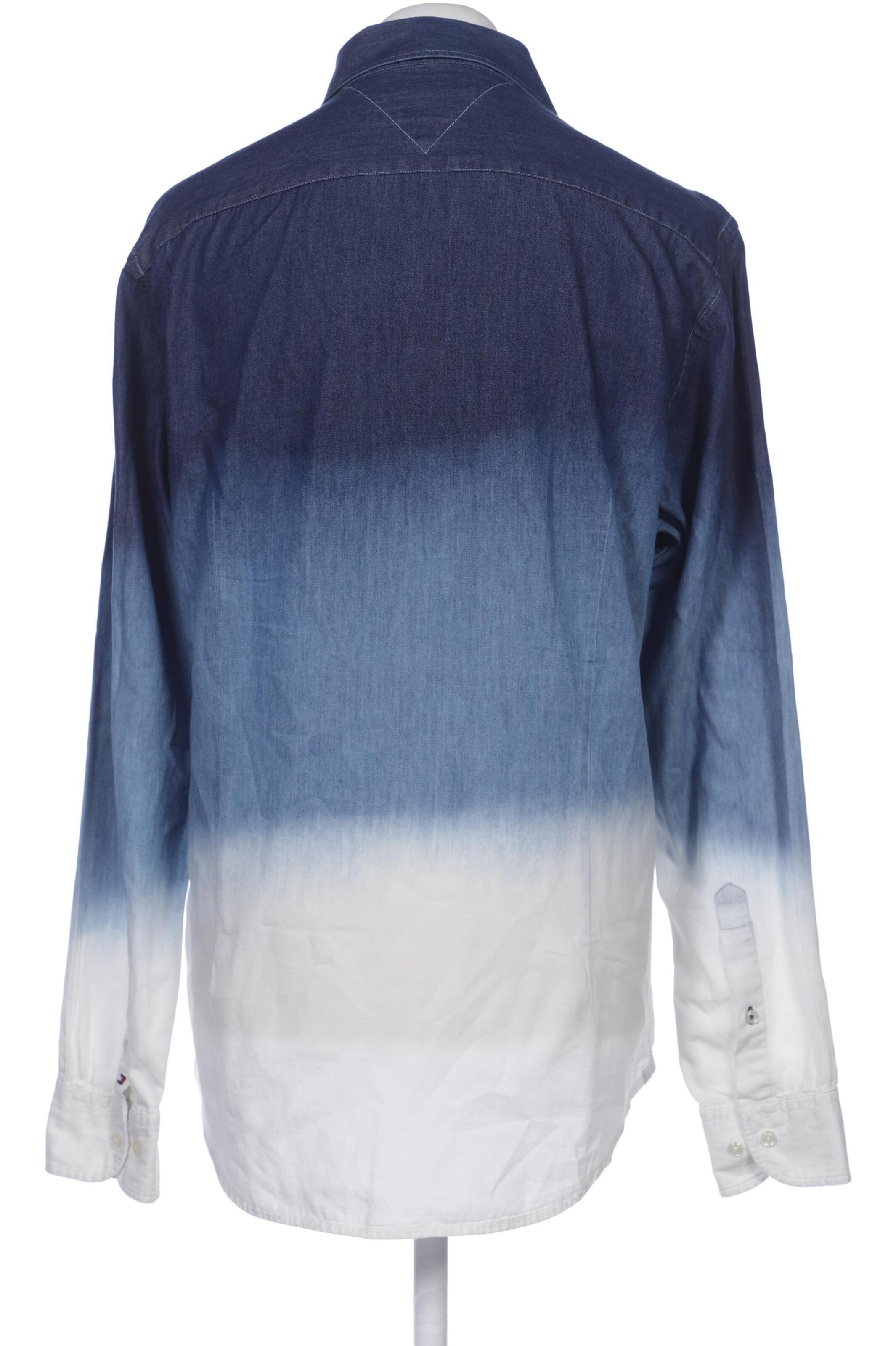 TOMMY HILFIGER Button Up Shirt in L in Blue