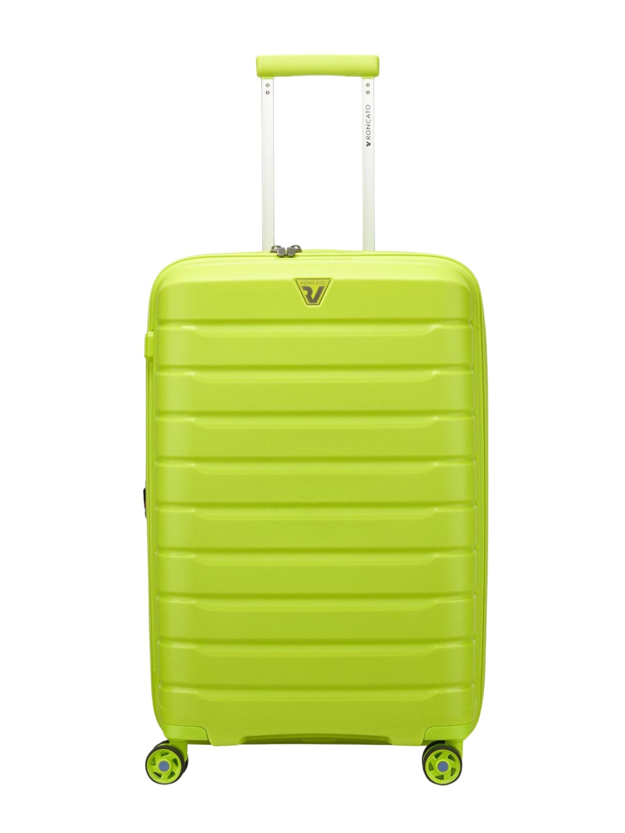 Trolley di Roncato in verde: frontale
