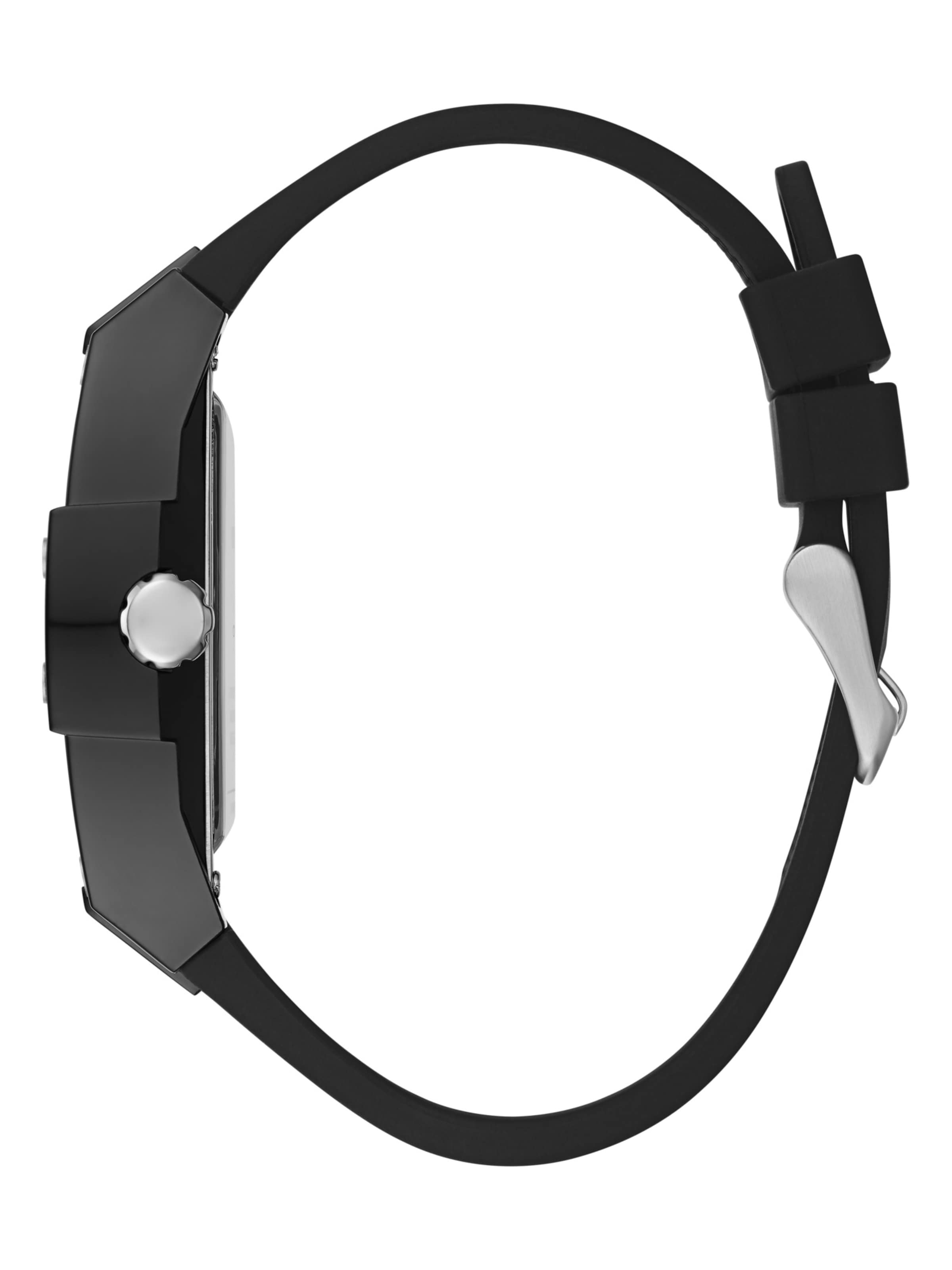 GUESS Analogt ur 'PHOENIX' i sort