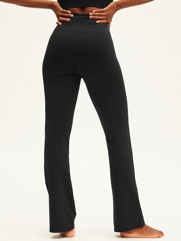 ARMEDANGELS Flared Leggings 'YAJAANA' in Black