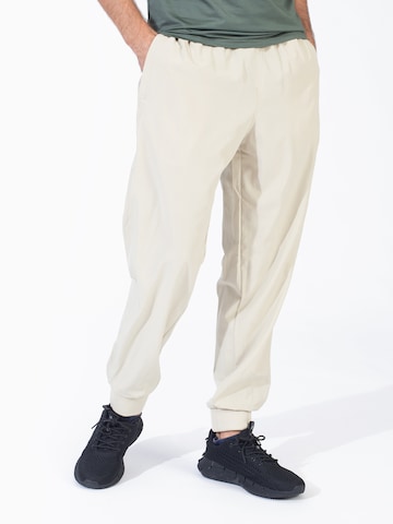 Spyder - Tapered Pantalón deportivo en beige: frente