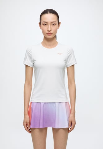 Maglia funzionale di MIZUNO in bianco: frontale