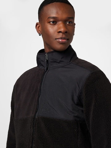 SuperdryFlis jakna - crna boja