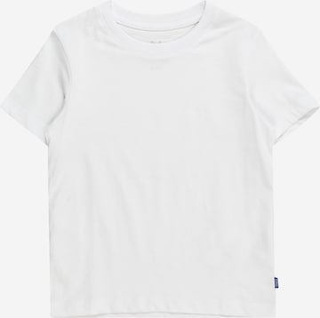 Tricou de la Jack & Jones Junior pe alb: față