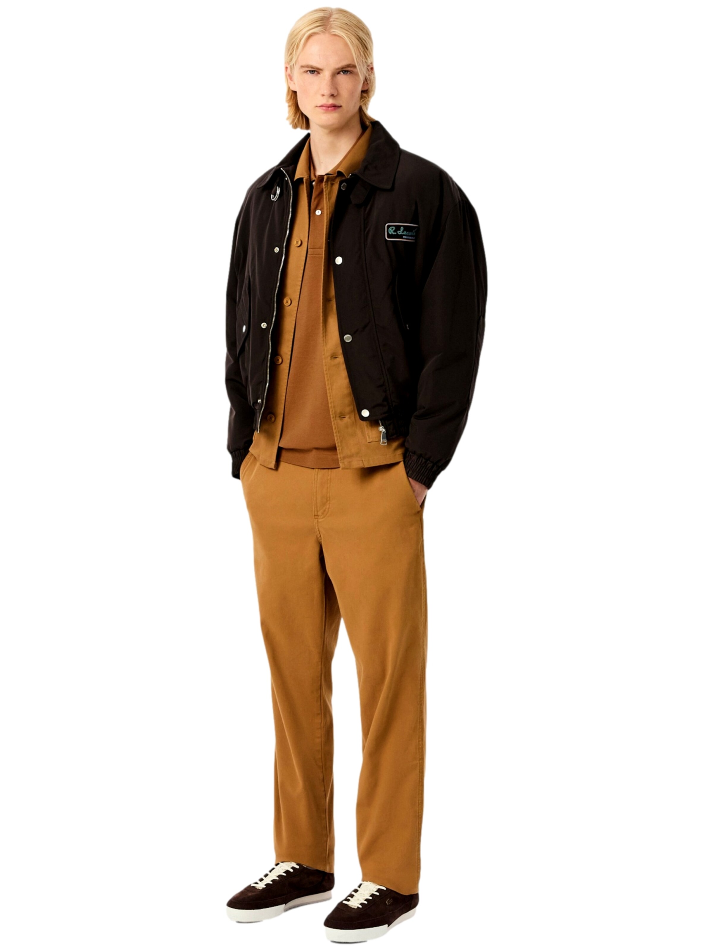 LACOSTE Shirt in Brown