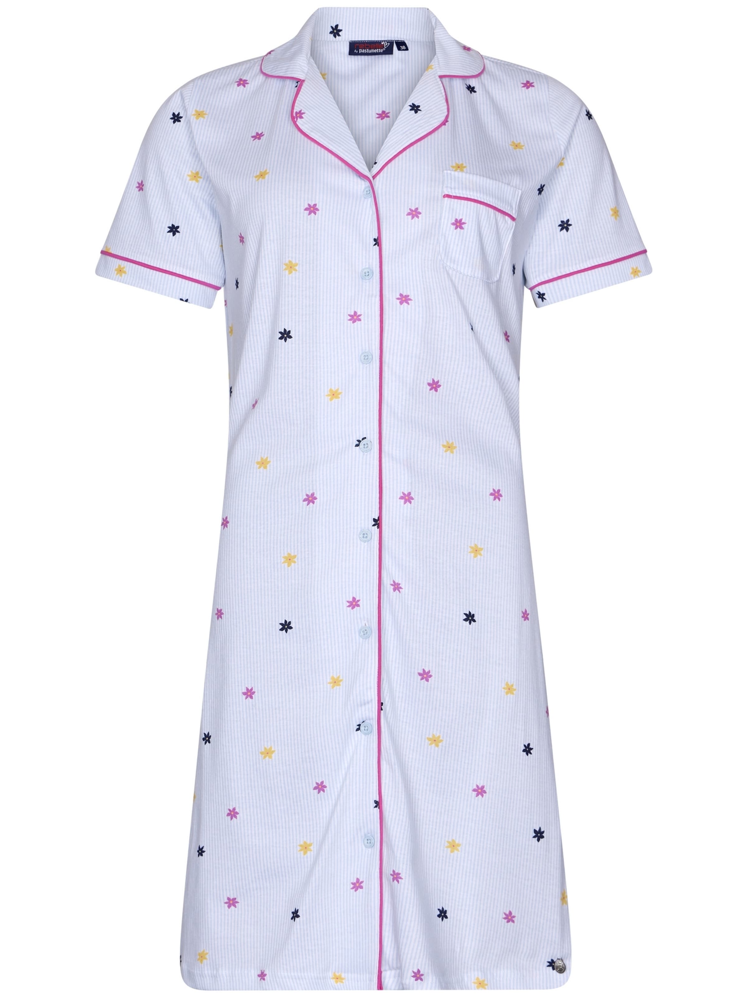 Rebelle Nightgown in Blue: front