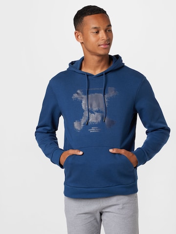 OAKLEY Sportsweatshirt in Blauw: voorkant