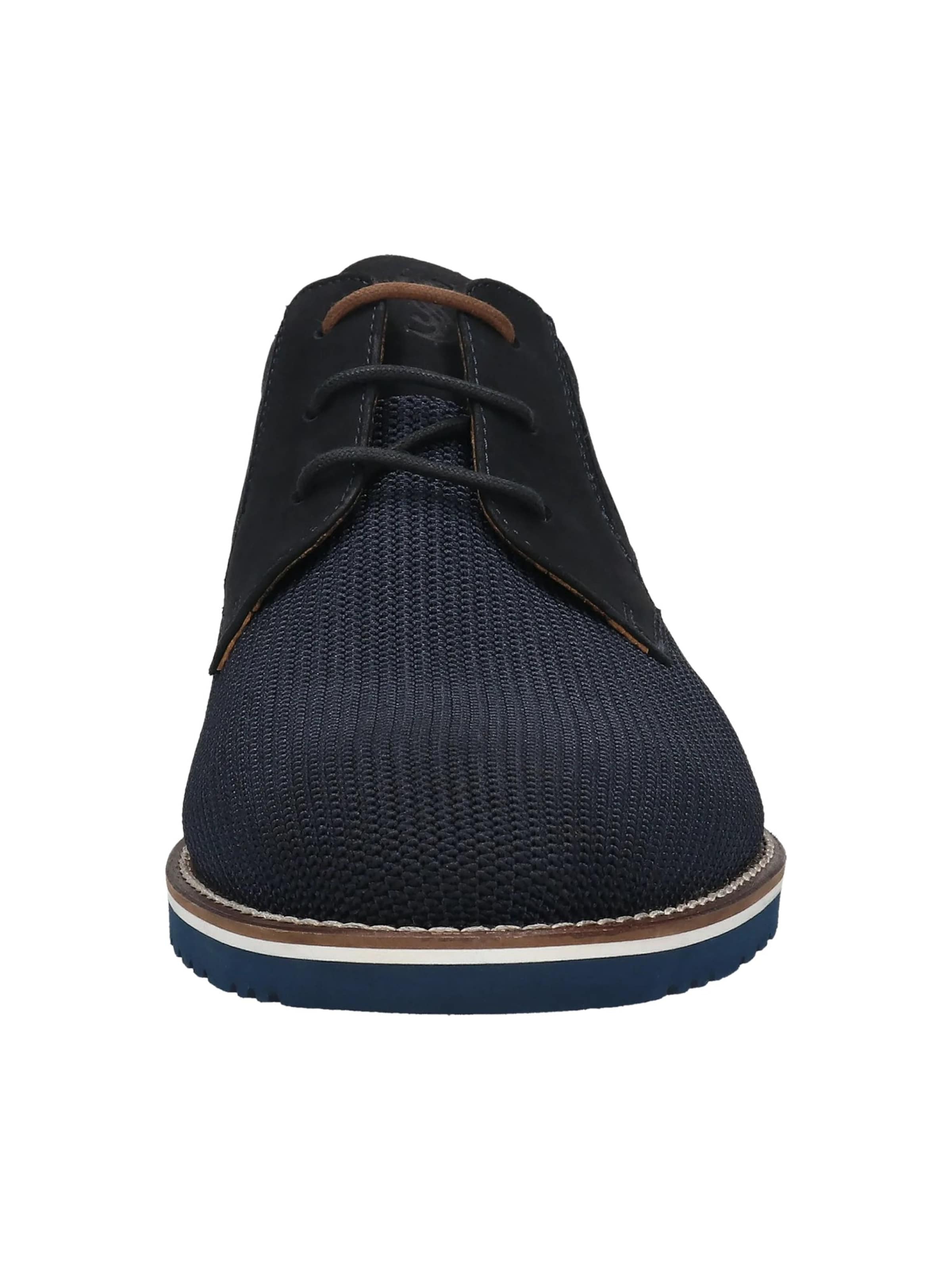 Chaussure à lacets SALAMANDER en bleu