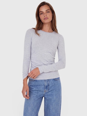 Antargo Shirt 'Luna' in Grey