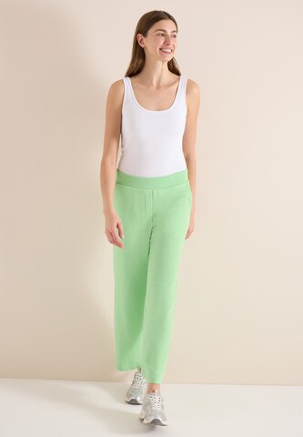 CECIL Wide leg Pants in Green