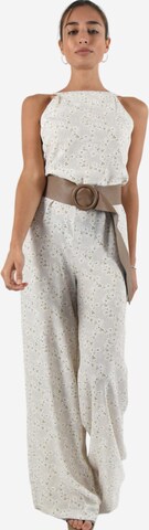 WEARABLE STORIES Jumpsuit 'Gloria' in Beige: Vorderseite