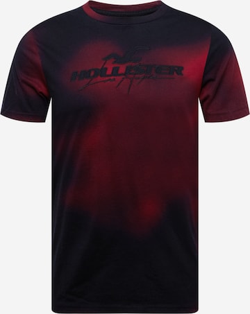 T-Shirt HOLLISTER en rouge : devant