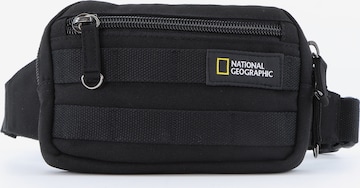 National Geographic Fanny Pack 'Milestone' in Black: front