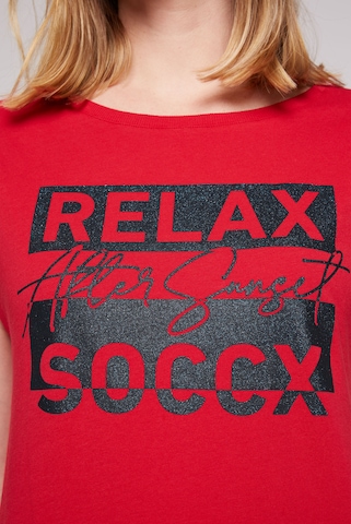 Soccx T-Shirt in Rot