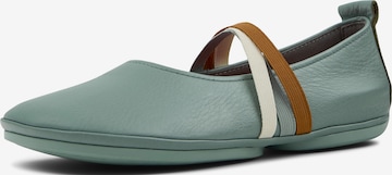 CAMPER Strap ballerina 'Right Nina' in Green: front
