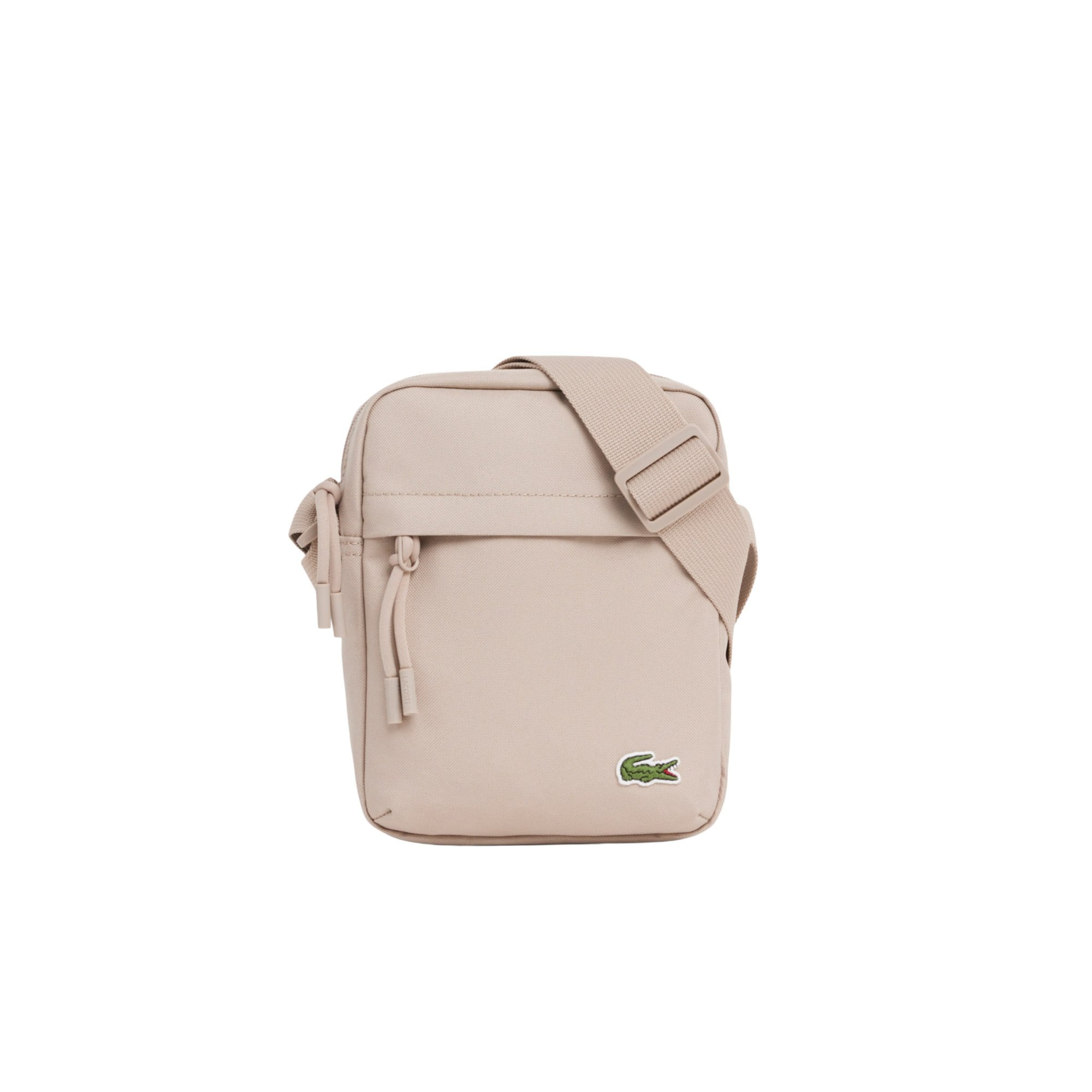 LACOSTE Schoudertas 'Neocroc' in de kleur Beige, Productweergave