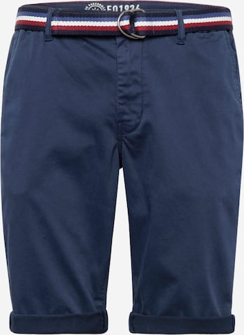 BLEND Regular Chino Pants in Blue: front