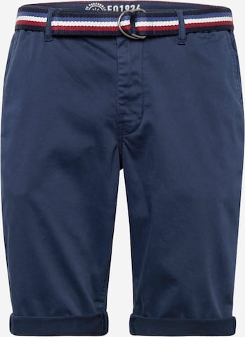 BLEND tavaline Chino-püksid, värv sinine: eest vaates