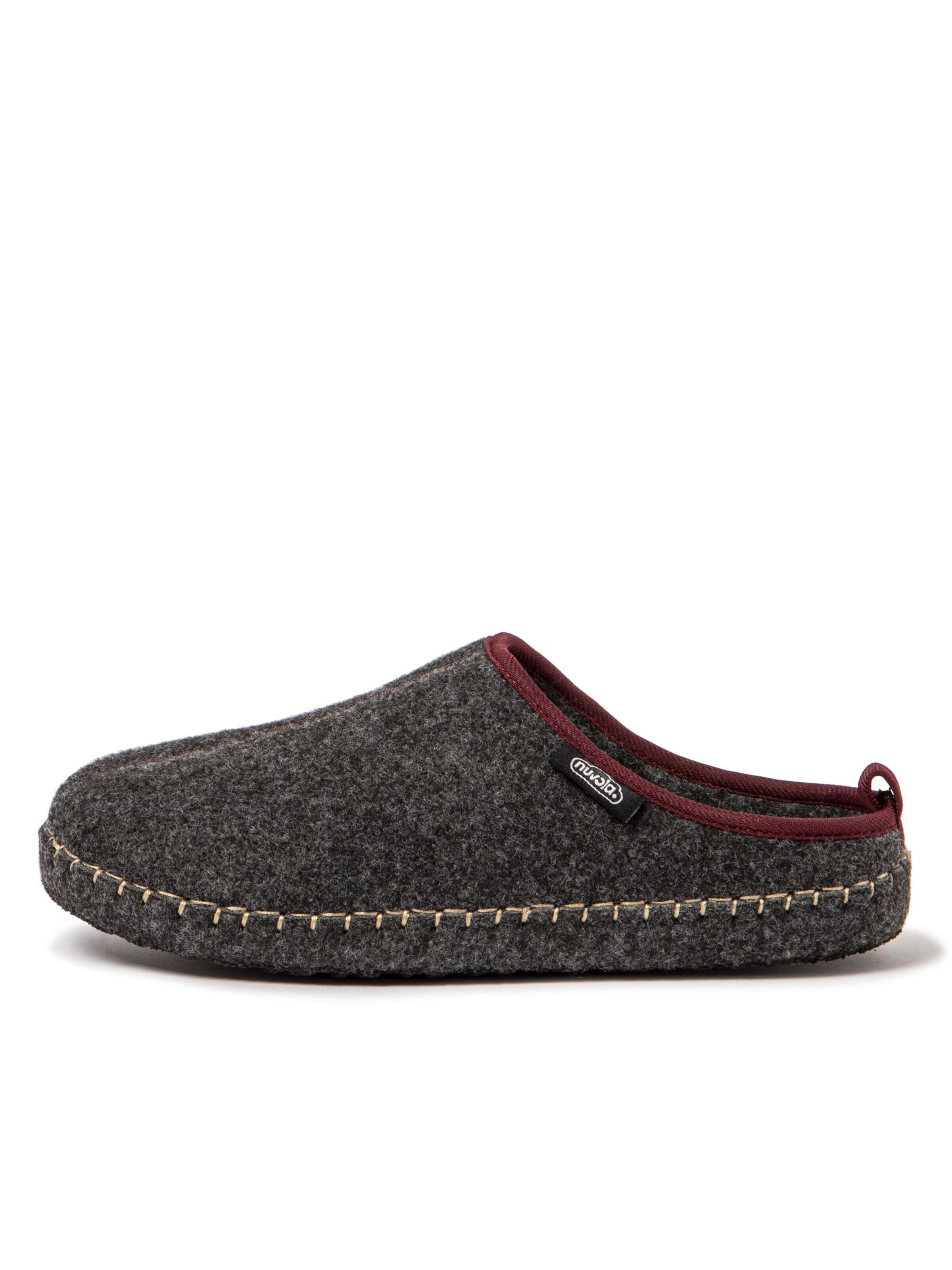 Nuvola. Slipper 'New Rim' in Grey: front