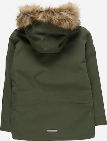 JACK WOLFSKIN Outdoor jacket 'Elk Island' in Green