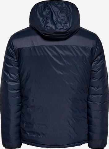 Only & Sons Wendejacke 'TREK' in Blau