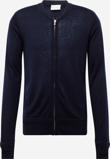 Bruun & Stengade Knit cardigan 'Elias' in Navy, Item view