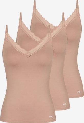 SLOGGI Unterhemd 'Go Blush' in Beige: Vorderseite