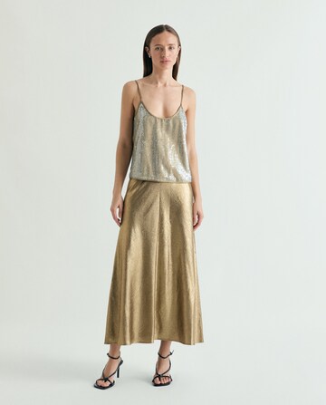 Scalpers Топ ' ' в Золотой: спереди