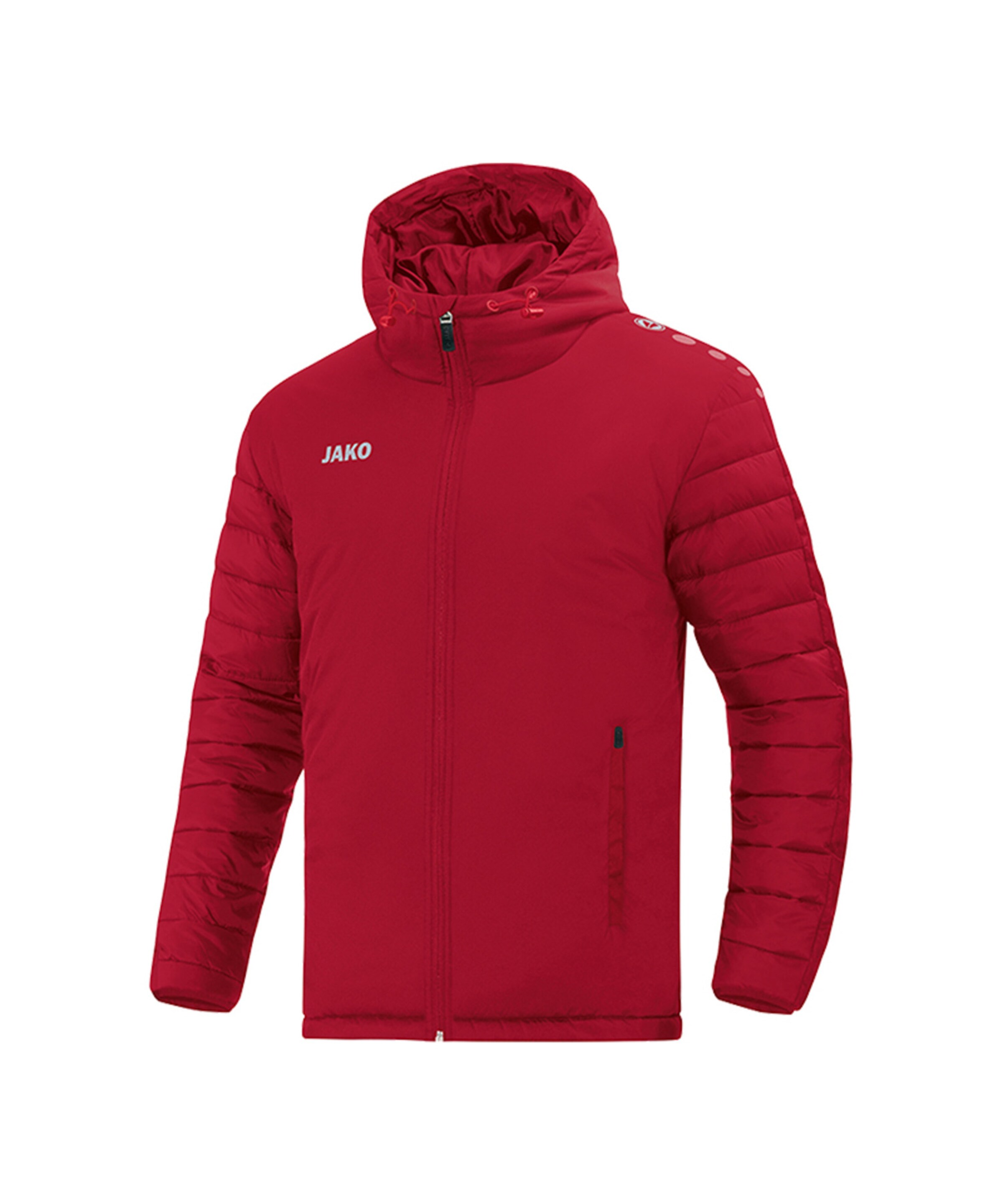 JAKO Sportjacke in Rot: Vorderseite