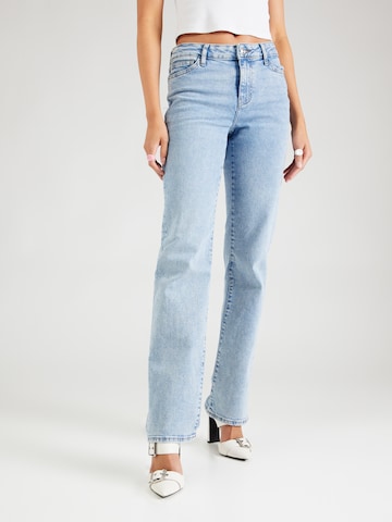 PIECES Regular Jeans 'KELLY' in Blauw: voorkant