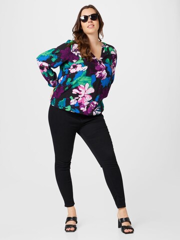 Zizzi Blouse 'MINGER' in Black