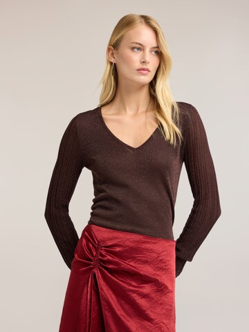 Pull-over MOTIVI en marron
