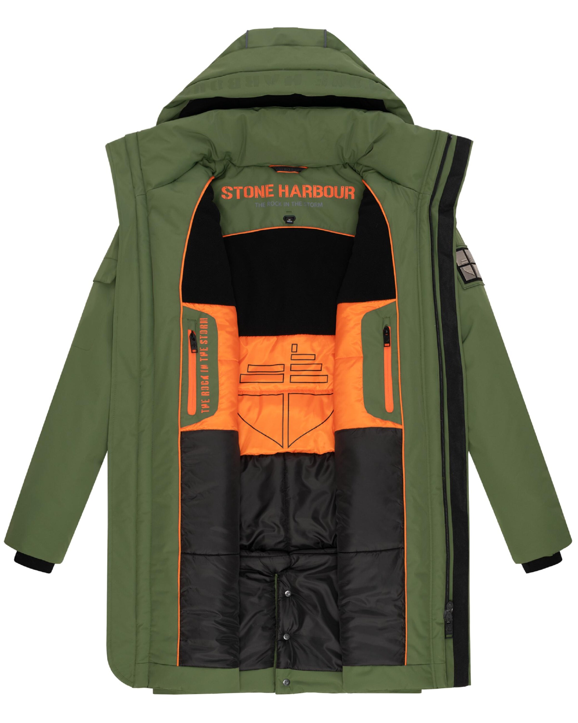 STONE HARBOUR - Abrigo de invierno 'Xandroo XX' en verde