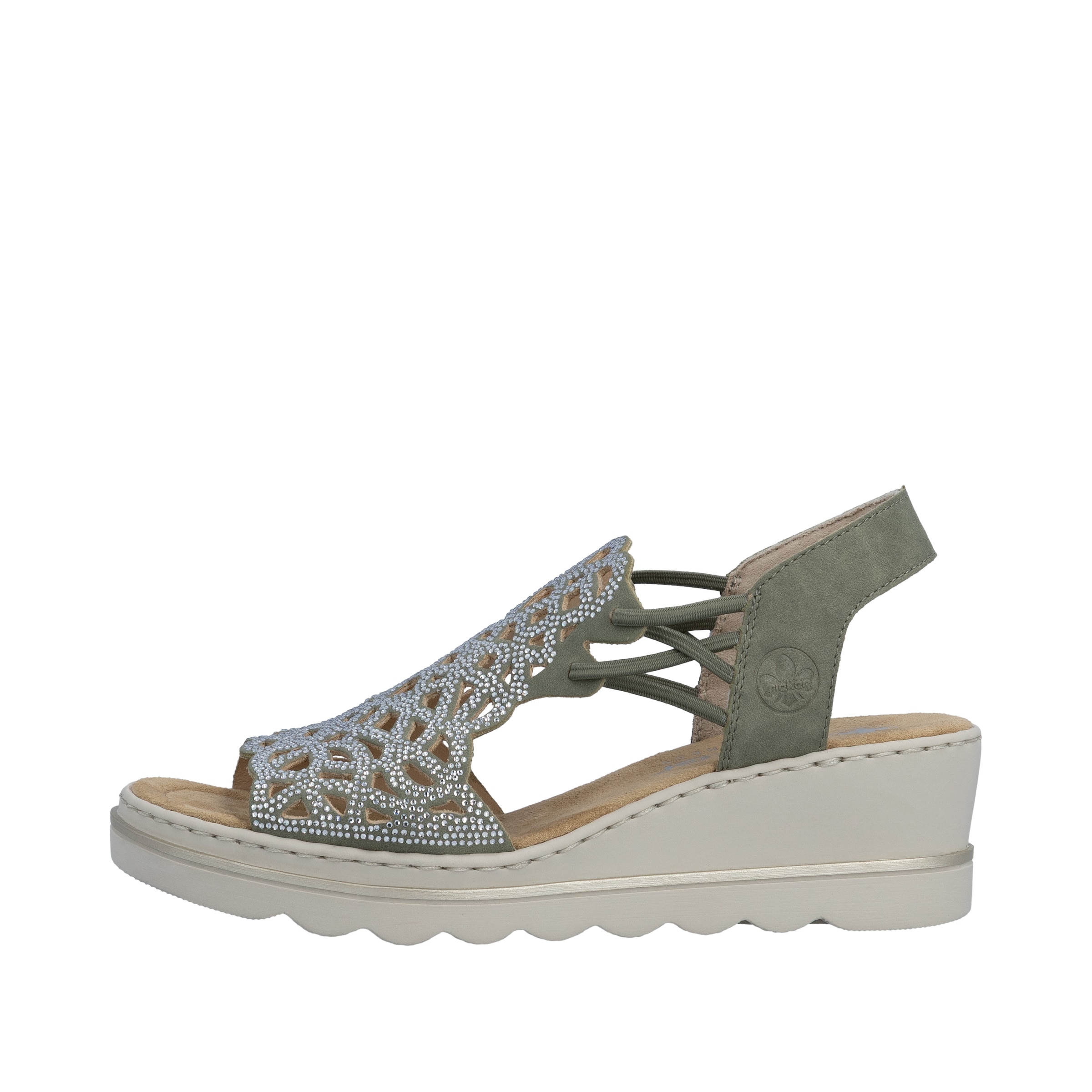 Sandales Rieker en vert