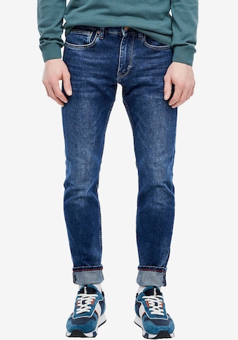 s.Oliver Slimfit Jeans in Blau: predná strana