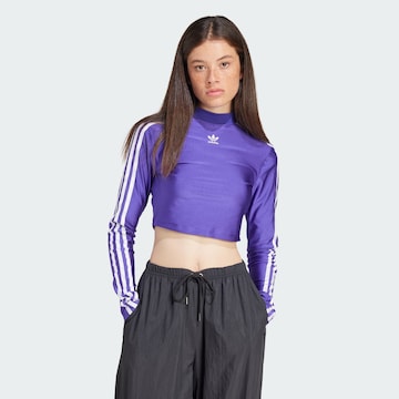 ADIDAS ORIGINALS Тениска в лилав: отпред