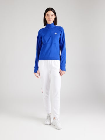 ADIDAS PERFORMANCE Спортивный свитшот в Синий