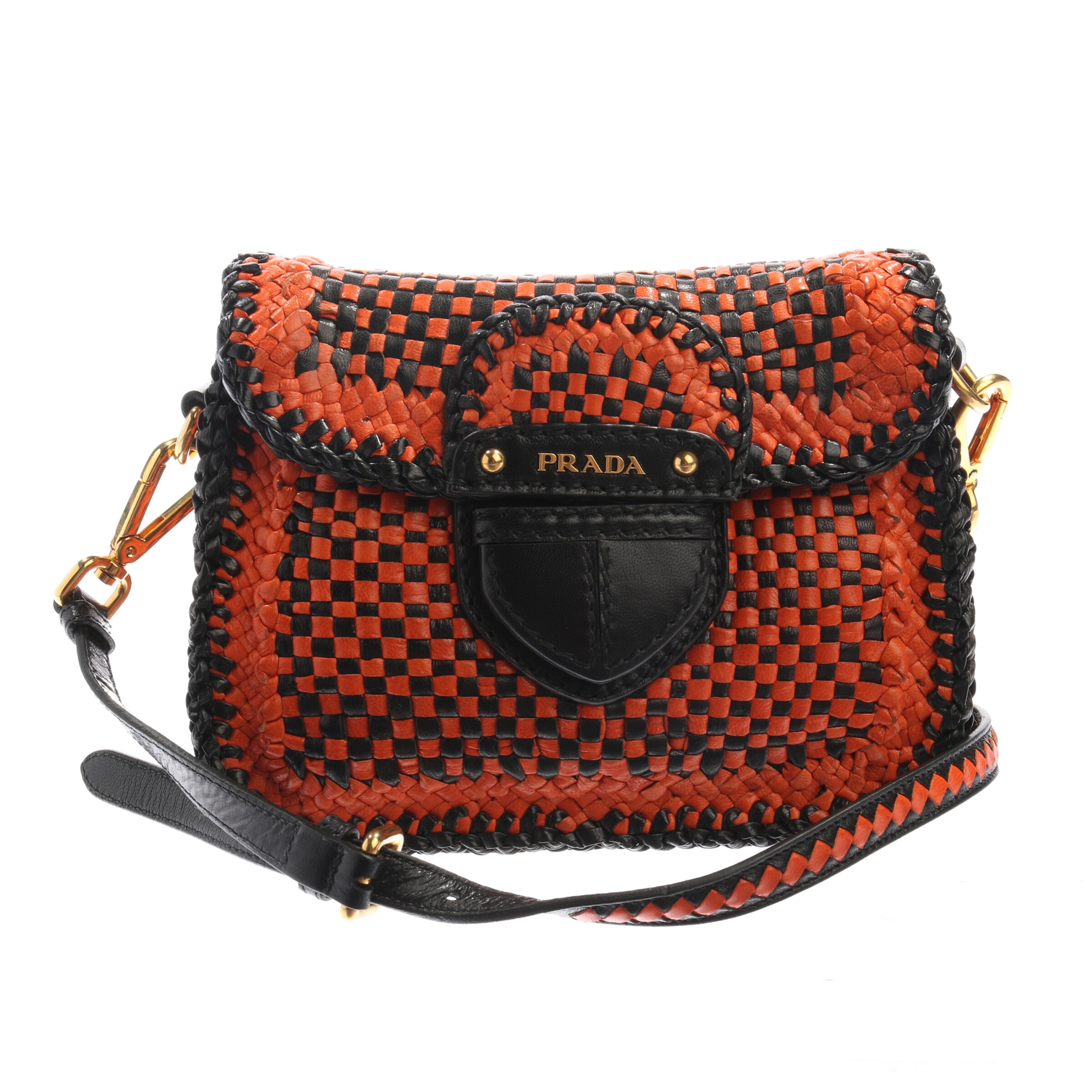 PRADA Schultertasche / Umhängetasche in One Size in schwarz, Produktansicht