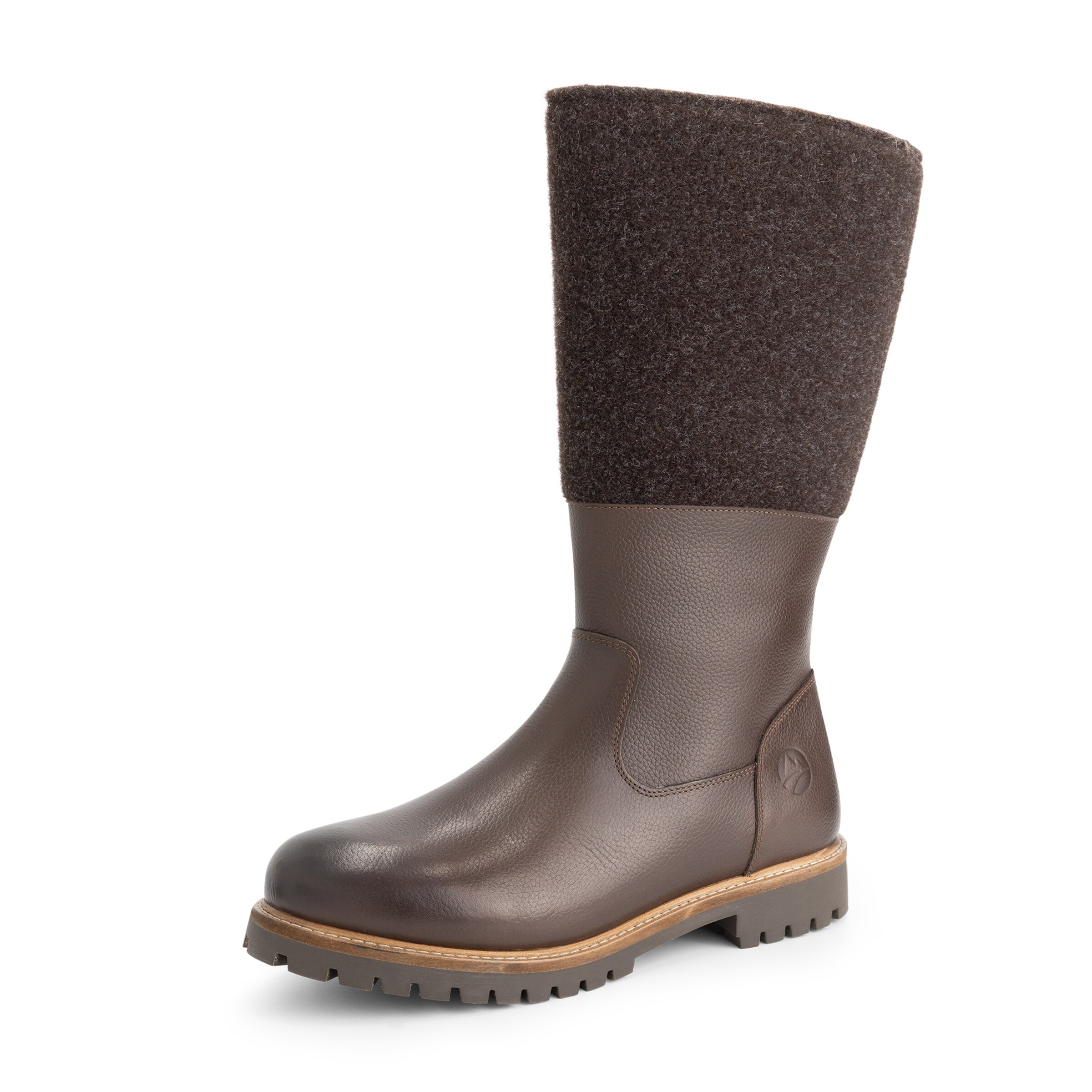 Travelin Boots 'Lagen' i brun: forside
