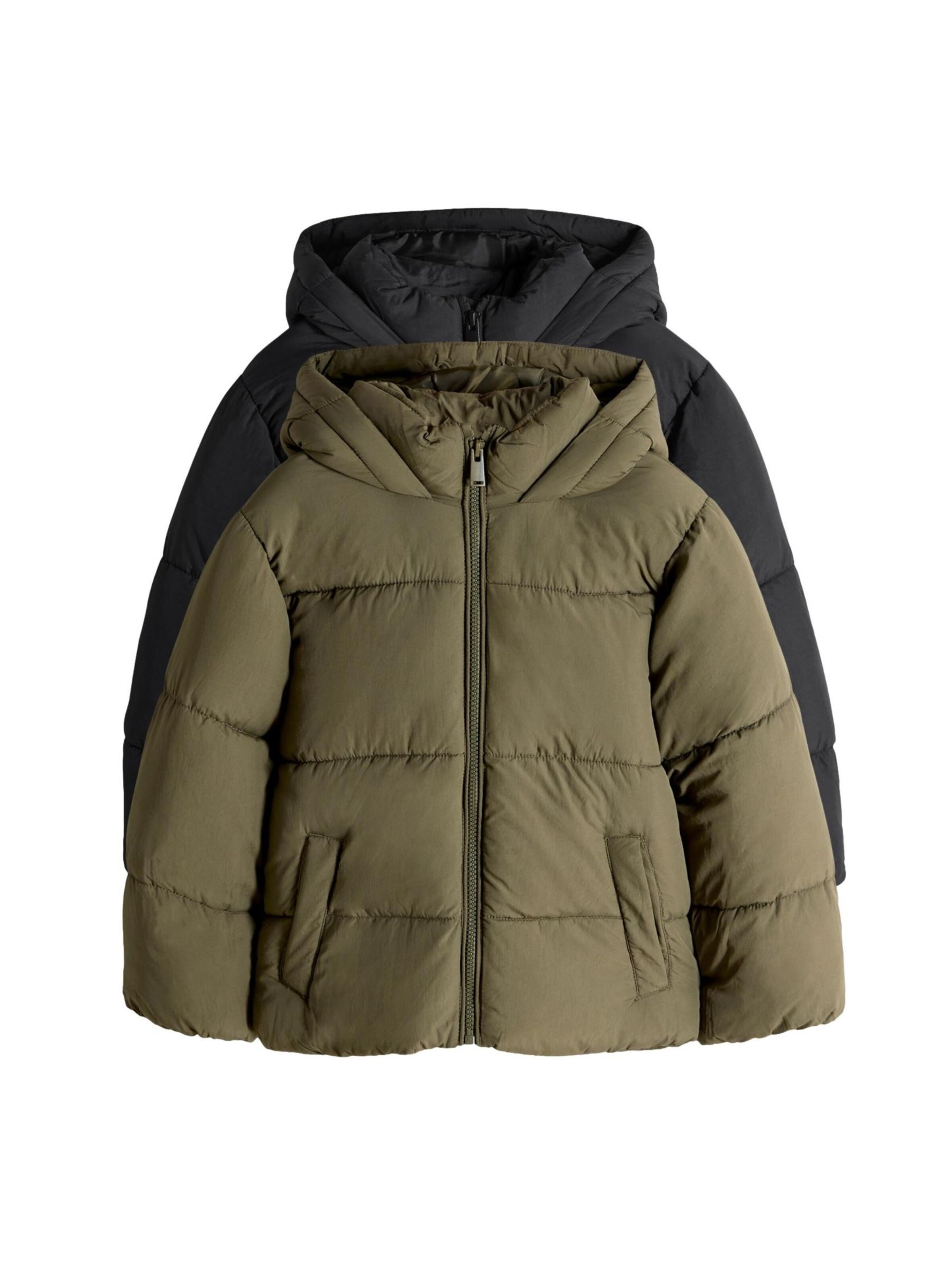 The Set Övergångsjacka i grön: framsida