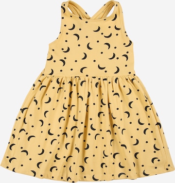 Turtledove London - Vestido 'One World' en amarillo: frente