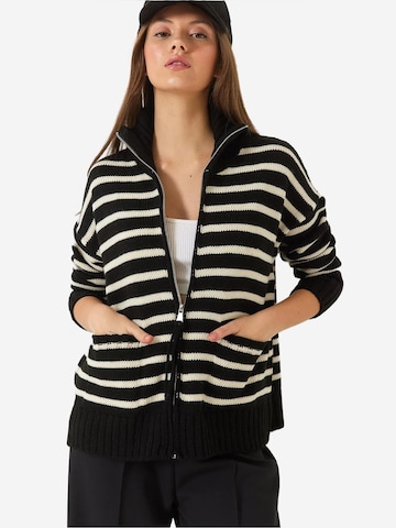 Bianco Lucci - Casaco de malha em preto