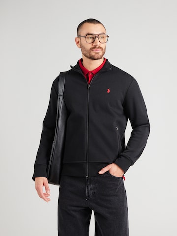 Polo Ralph Lauren Кофта на молнии в Черный: спереди