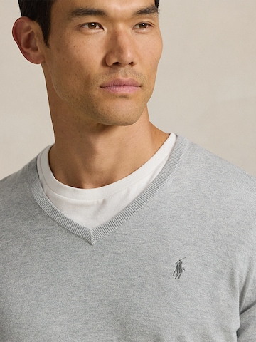 Pullover 'LS SF VN PP-LONG SLEEVE-SWEATER' di Polo Ralph Lauren in grigio